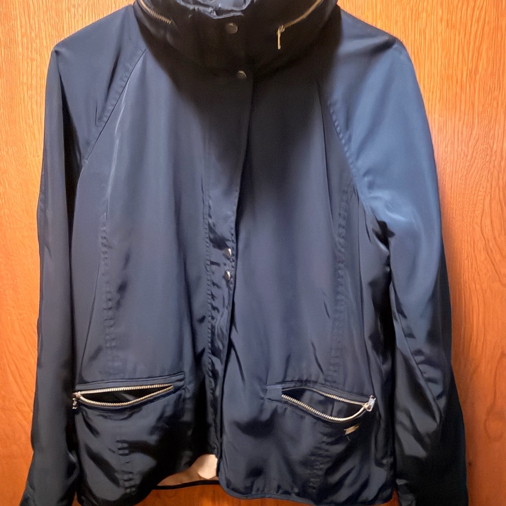 Abercrombie & Fitch Men's Navy Jacket.